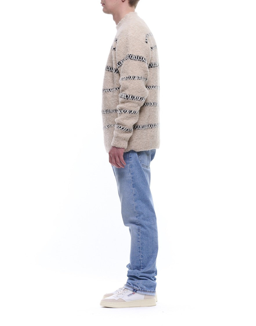 Atomofactory Bouclé Crewneck Sweater