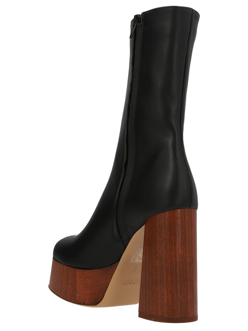 Gia Borghini Rosie 27' Whiteley Ankle Boots