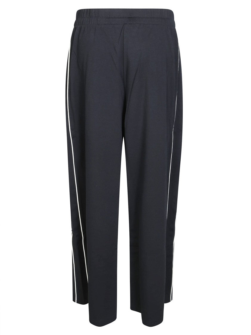 Max Mara Wkdgodezia Straight-Leg Contrast-Piping Pants