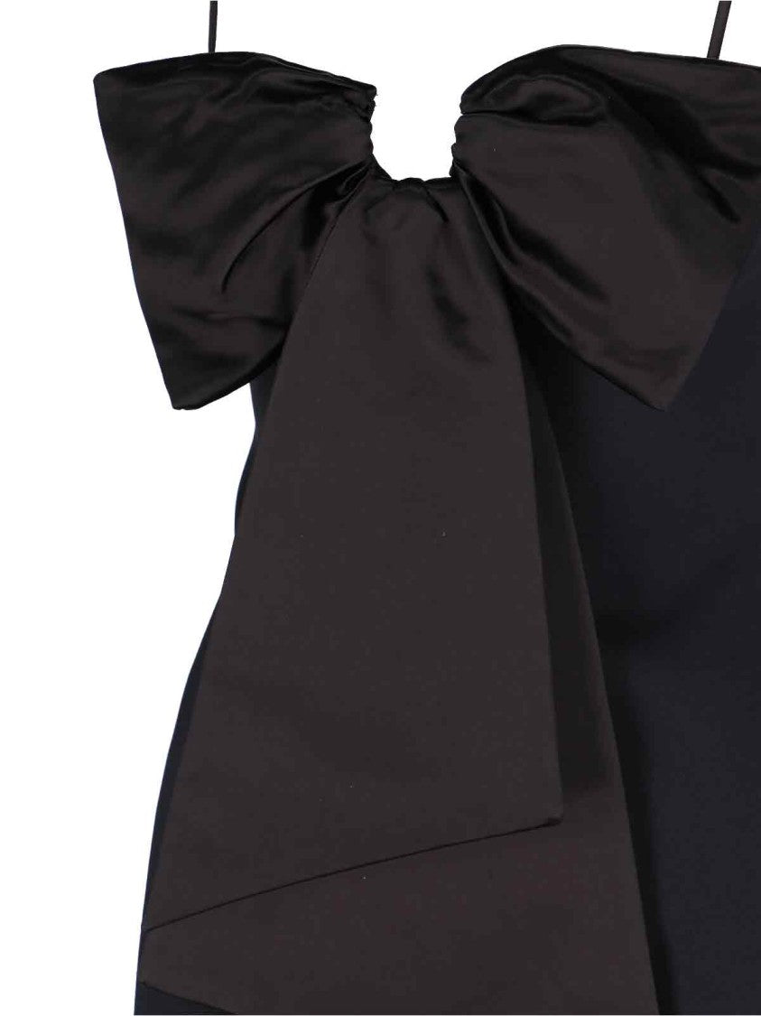 Marc Jacobs "Bow" Mini Dress – Black