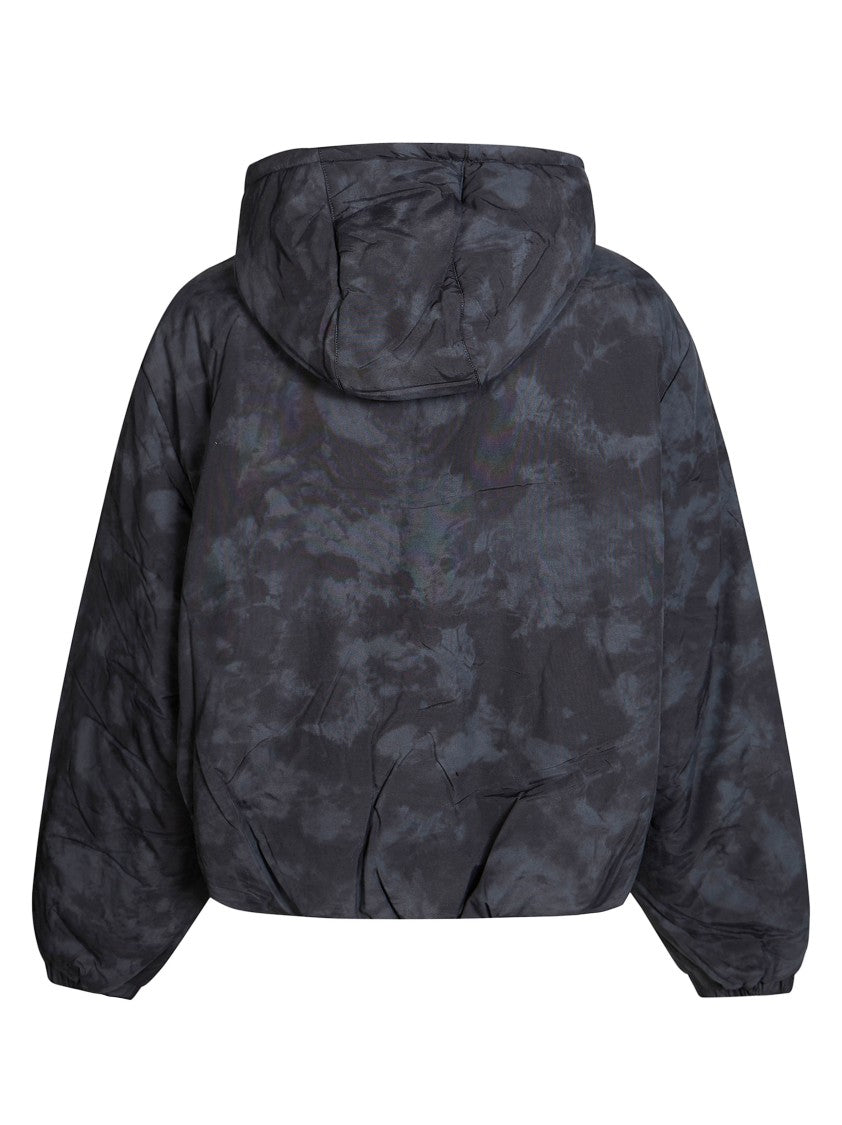 Represent Dark Camo Cyclone Cropped Hooded Jacket