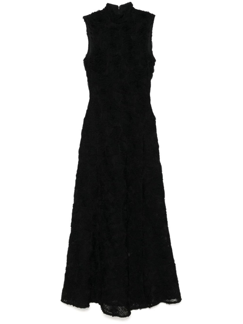 Rotate Sleeveless Maxi Dress With Floral Texture