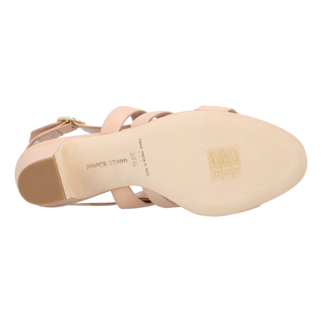 Manolo Blahnik Memaarhi 070 Sandal Beige