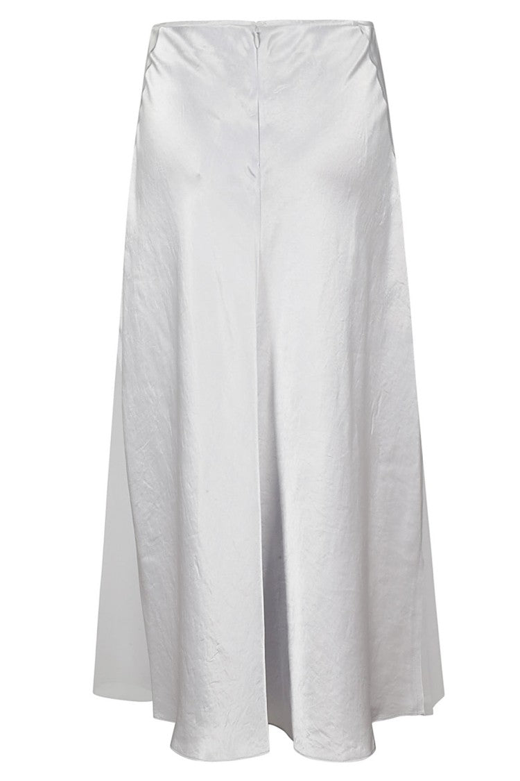 Vince Sheer Paneled Slip Skirt