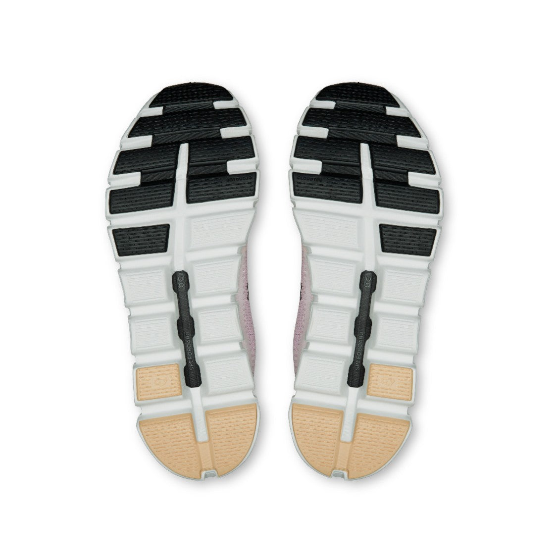 On Vibrant Gradient Sneakers With Cushioned Sole