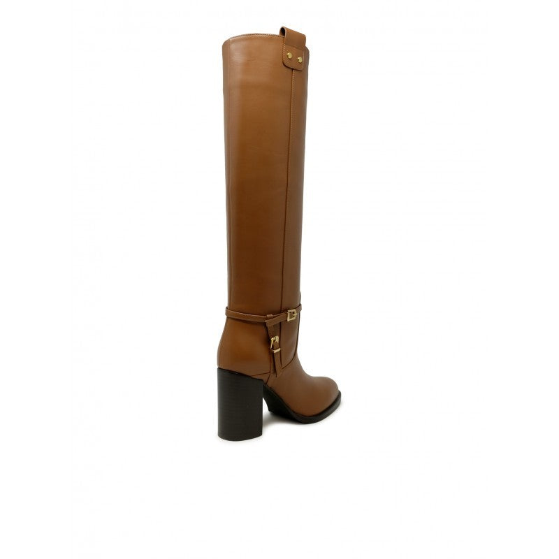 Lella Baldi Lt2465 Camel Leather Boots