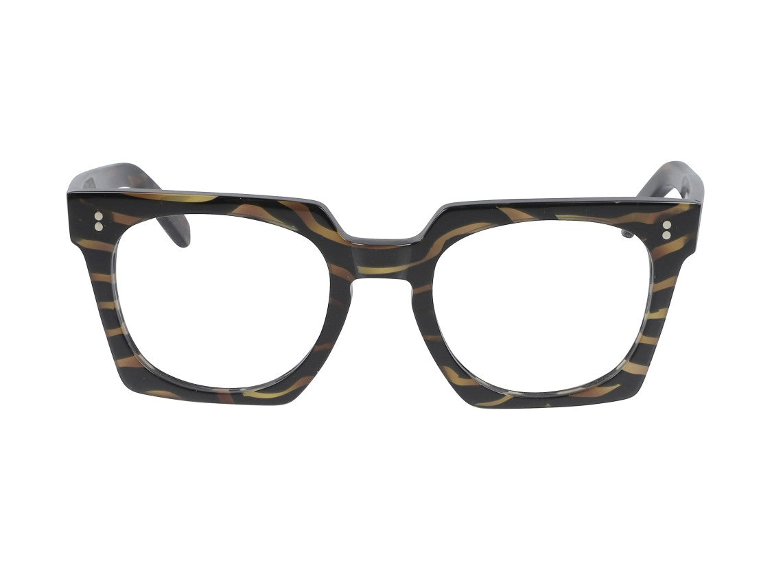 Kador Tortoiseshell Maya Oversized Square Eyeglasses