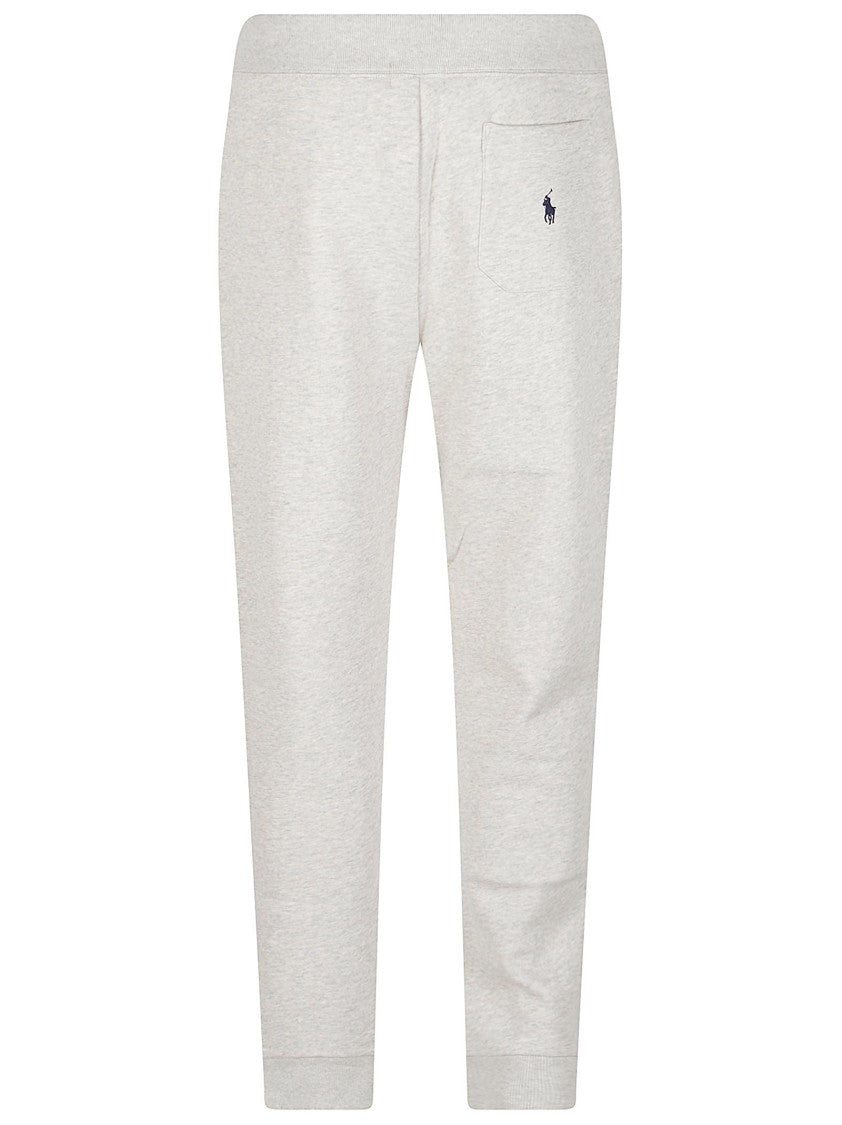 Polo Ralph Lauren Light Grey Jogger Tapered Cotton-Blend Sweatpants