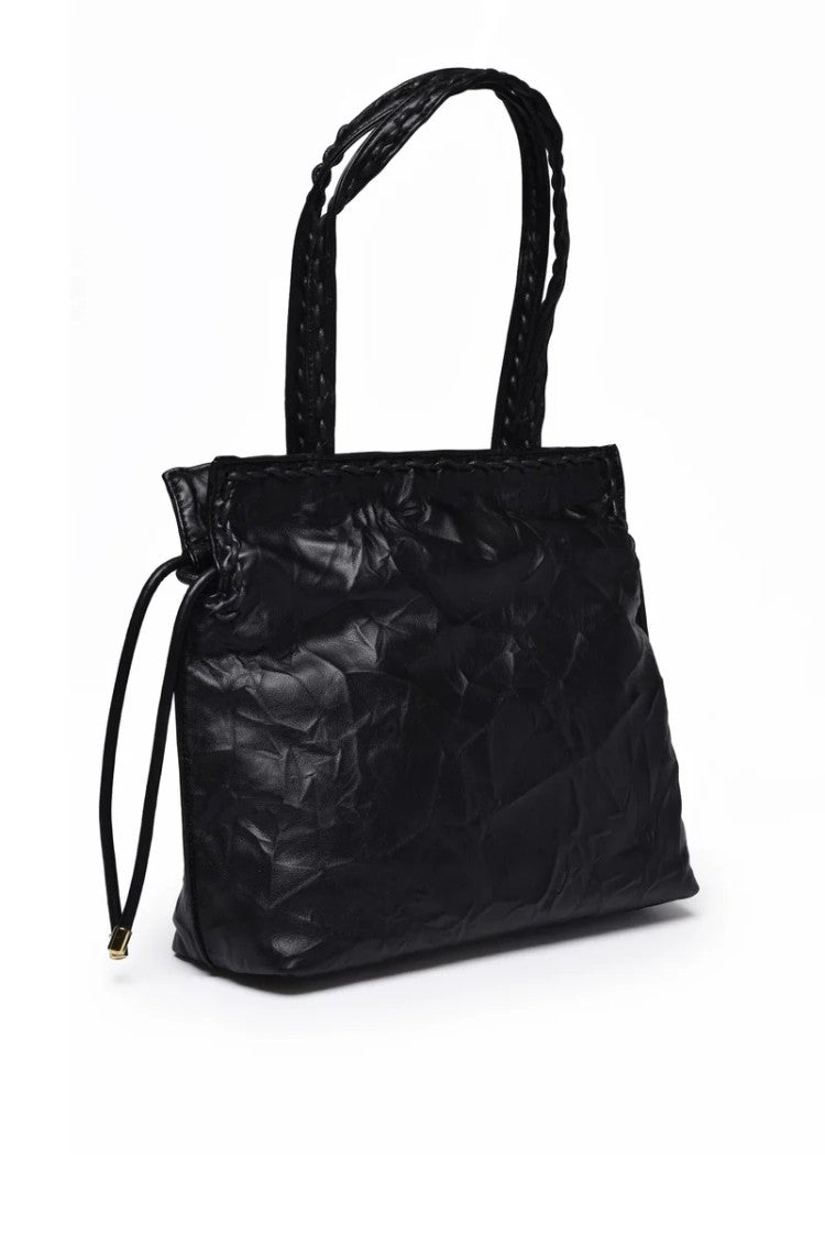 Ermanno Firenze Tanisha Tote Bag Medium - Black
