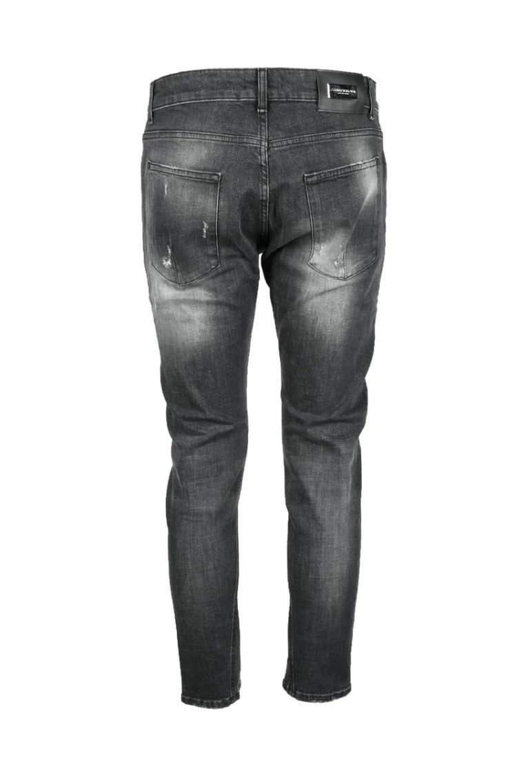 Costume National C. Black Cotton Stretch Jeans