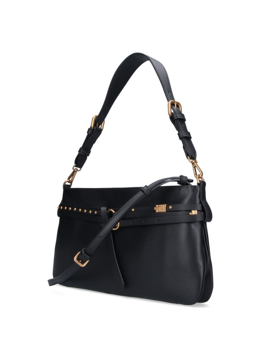 Pinko "Belt Bag" Medium Shoulder Bag – Black