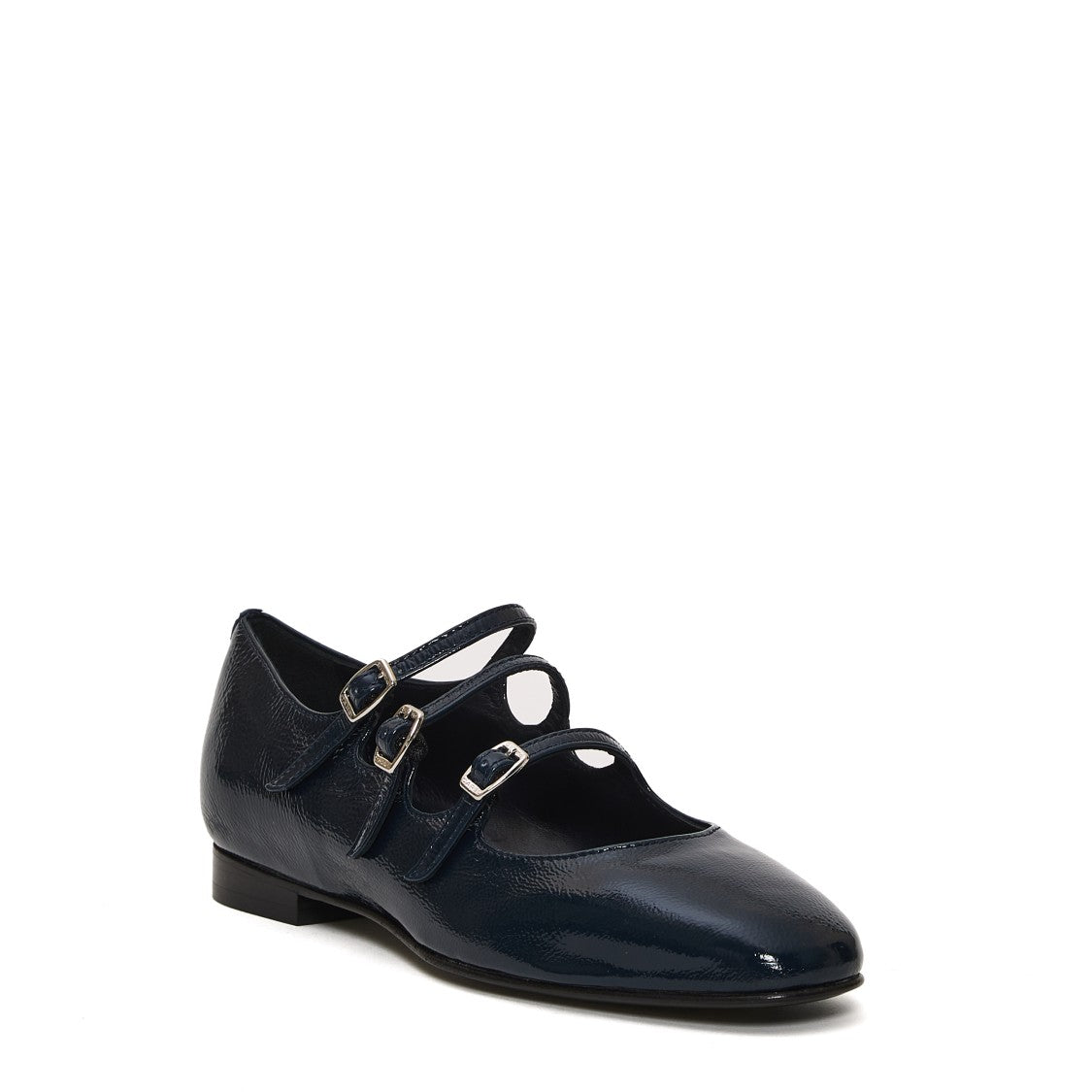 Carel Paris Mary Jane Vernice Blue Tacco 20 Mm