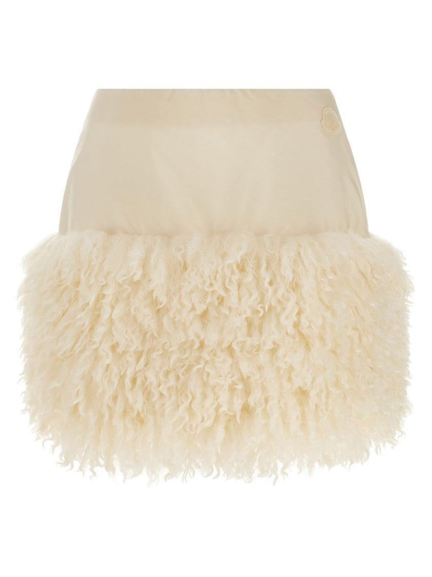 Moncler Teddy Insert Skirt