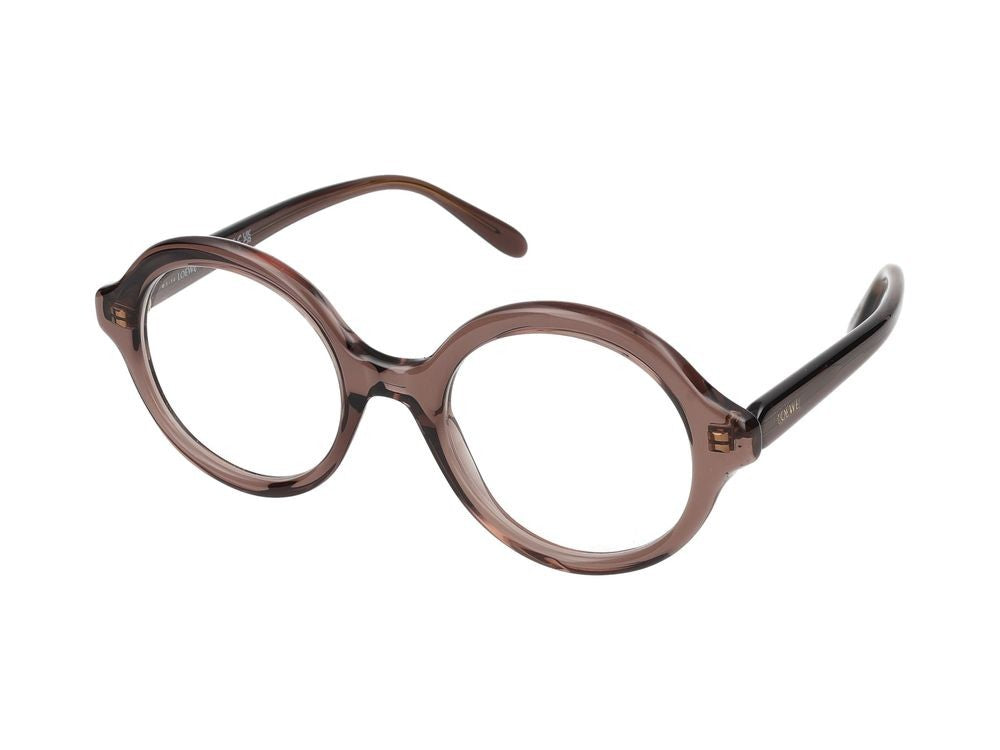 Loewe Black Translucent Round Eyeglasses