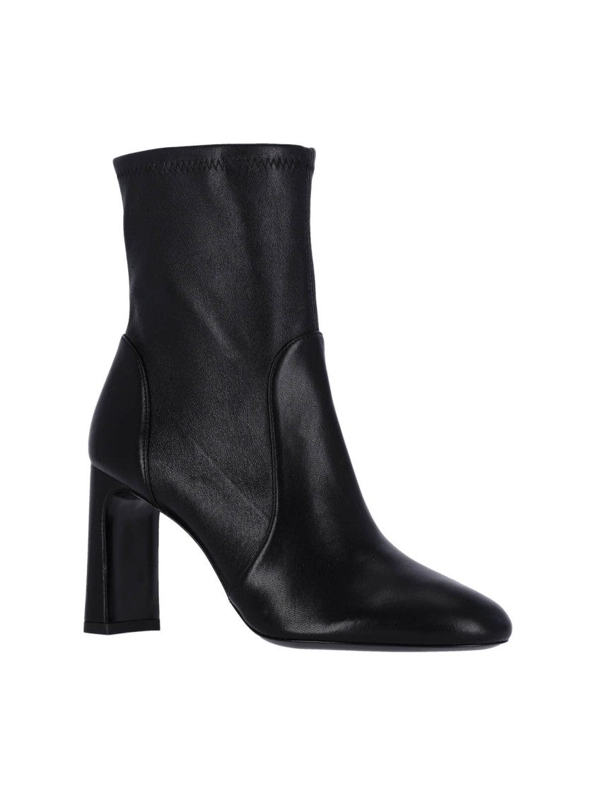 Stuart Weitzman Babette Ankle Boots – Black