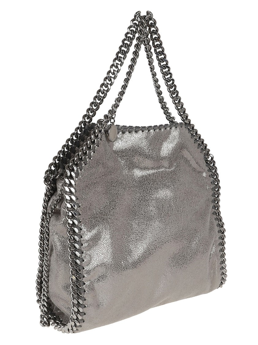 Stella Mccartney Medium Shoulder Bag With Metallic Finish