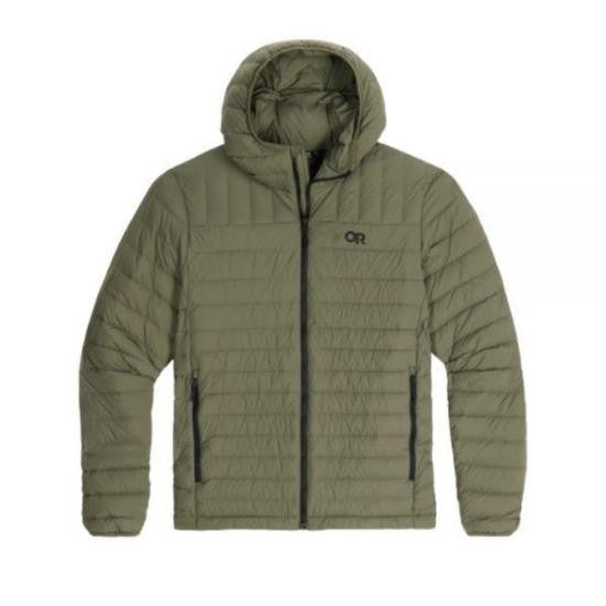 Outdoor Research Quilted Hooded Jacket With Zippered Pockets