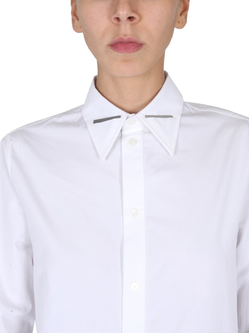 Bottega Veneta Pointed Collar Tailored Shirt