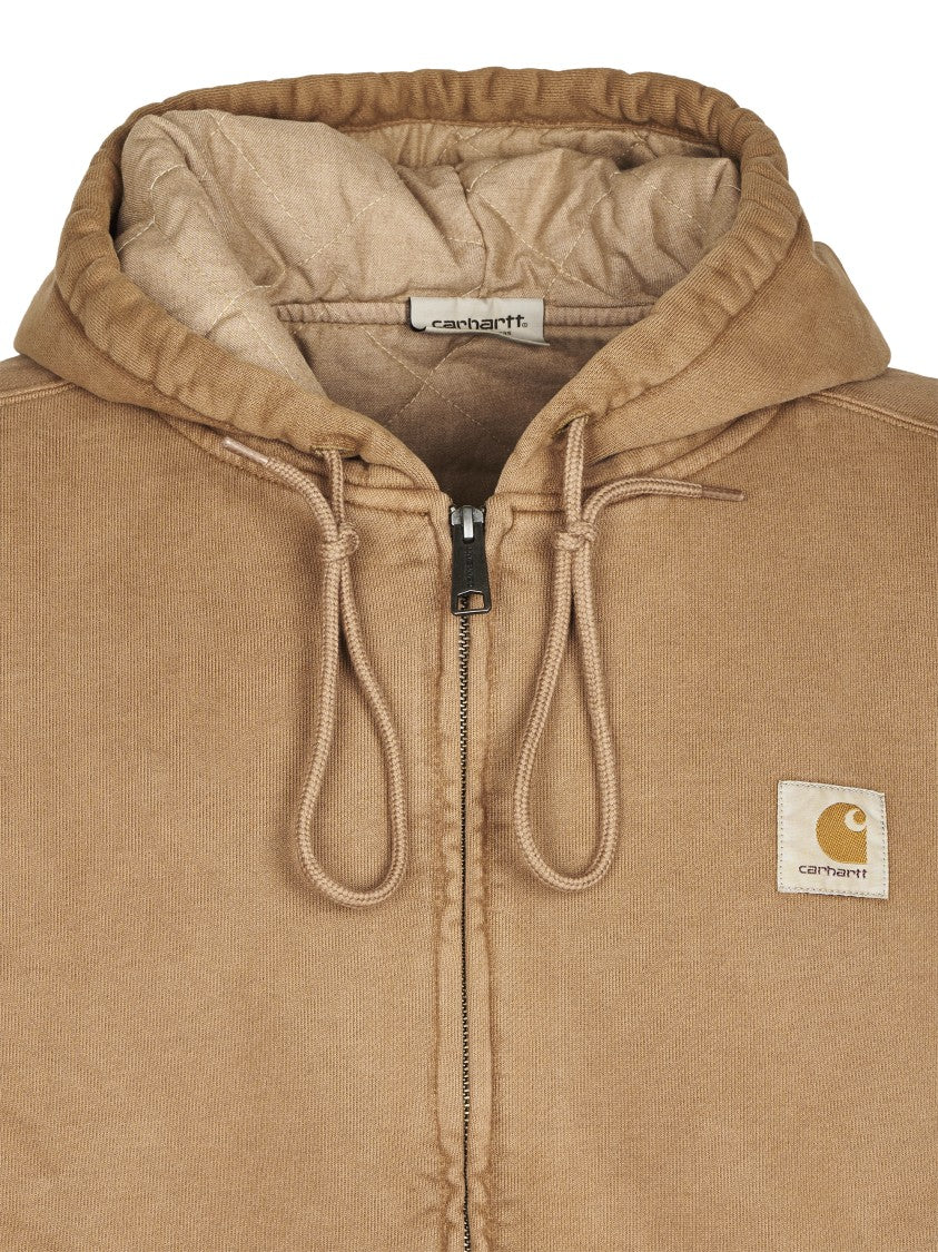 Carhartt Wip Hooded Vista Jacket Quilted Pocket Jacket