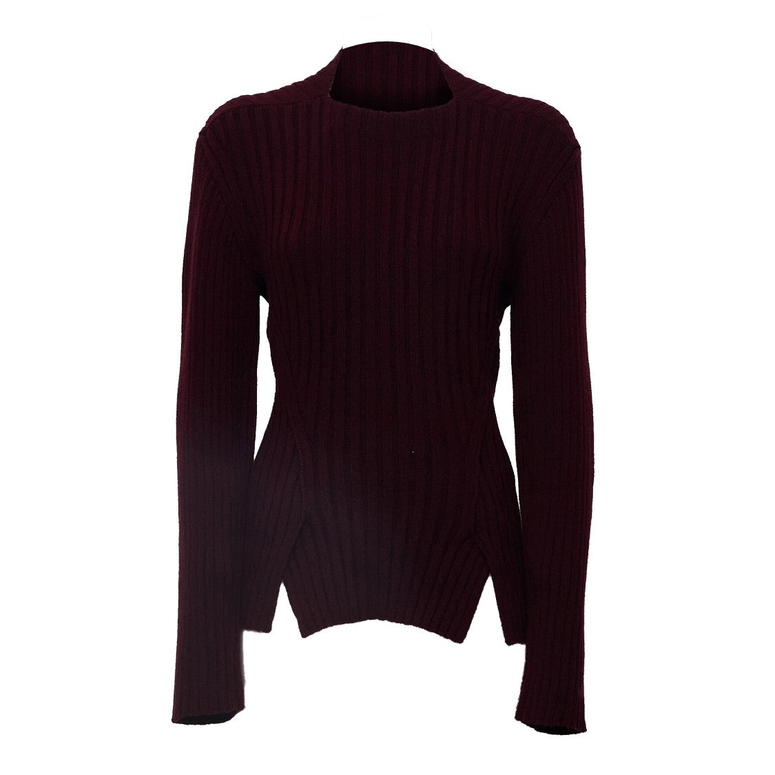 Victoria Beckham Vb Cashmere-Blend Ribbed Turtleneck Sweater