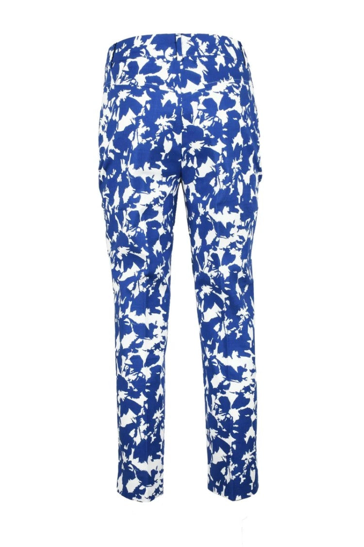 Ago E Filo Ago E Filo Women's Blue/White Trousers