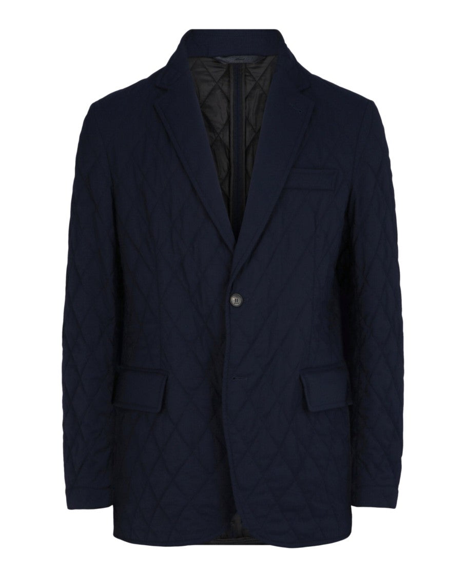Brioni Single-Breasted Quilted Blazer
