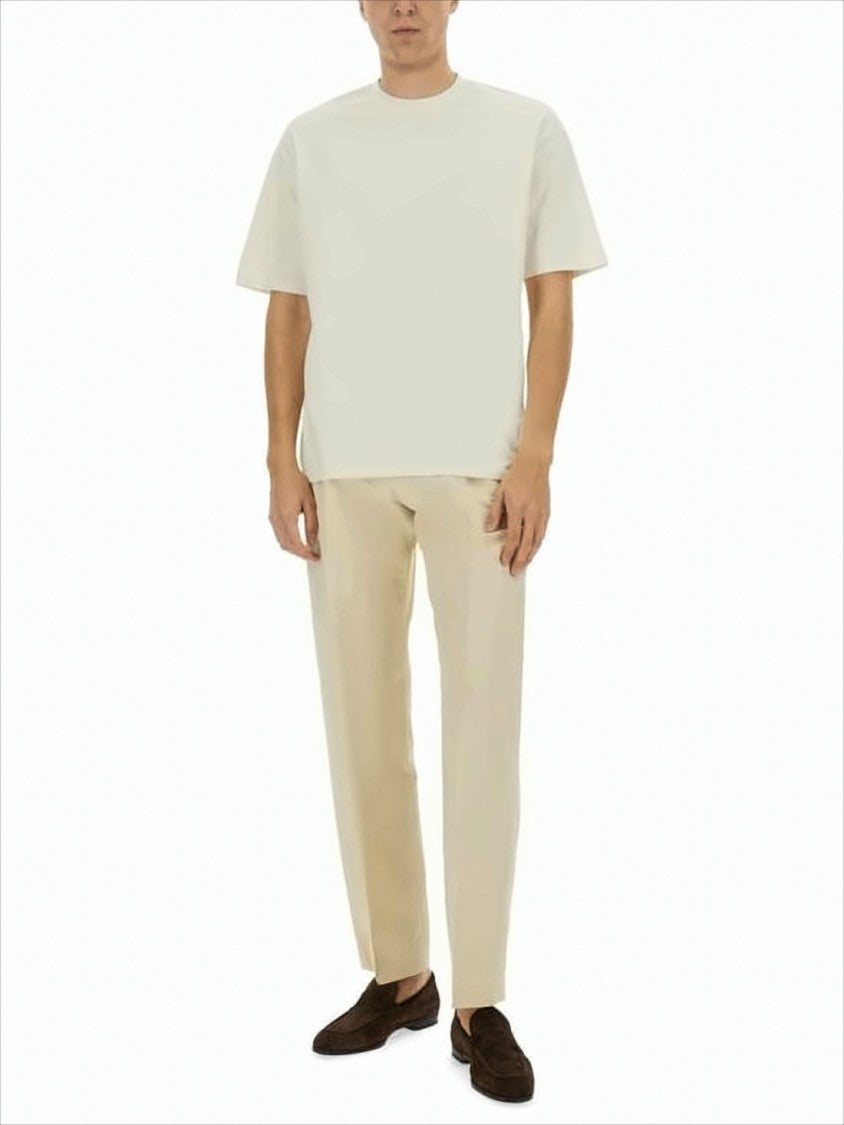 Pt Torino Straight-Leg Chino Pants With Tailored Fit