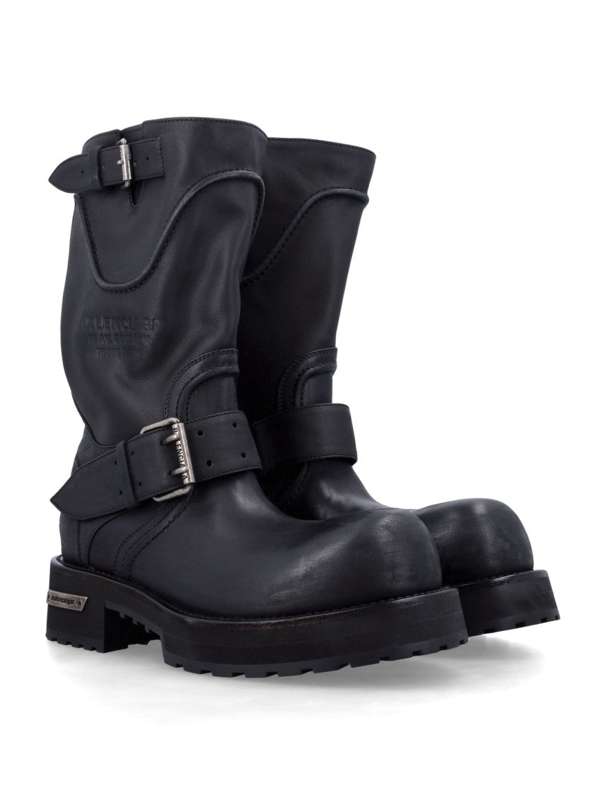 Balenciaga Venom Leather Bootie