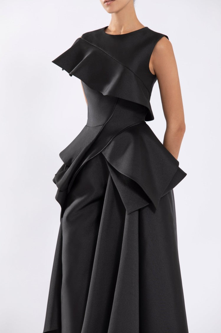 Saiid Kobeisy Mikado Asymmetrical Pants