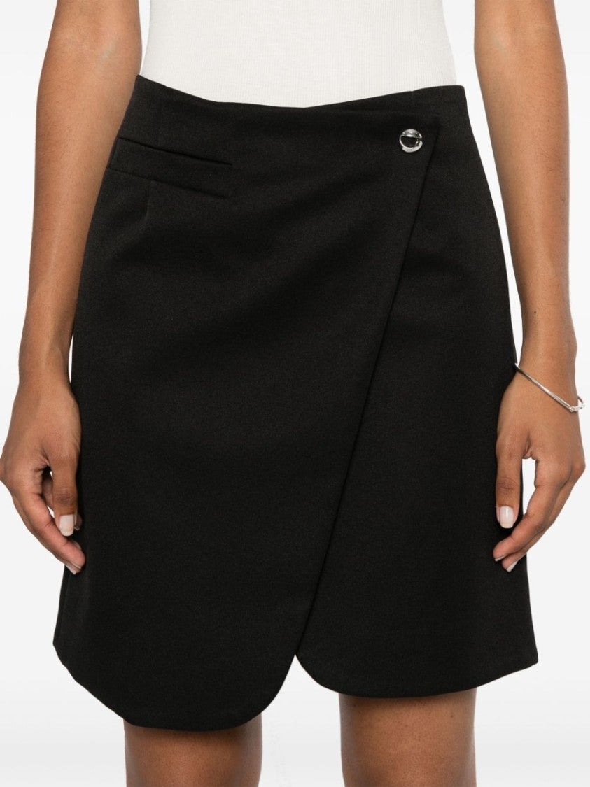 Coperni Asymmetric Wraparound Skirt