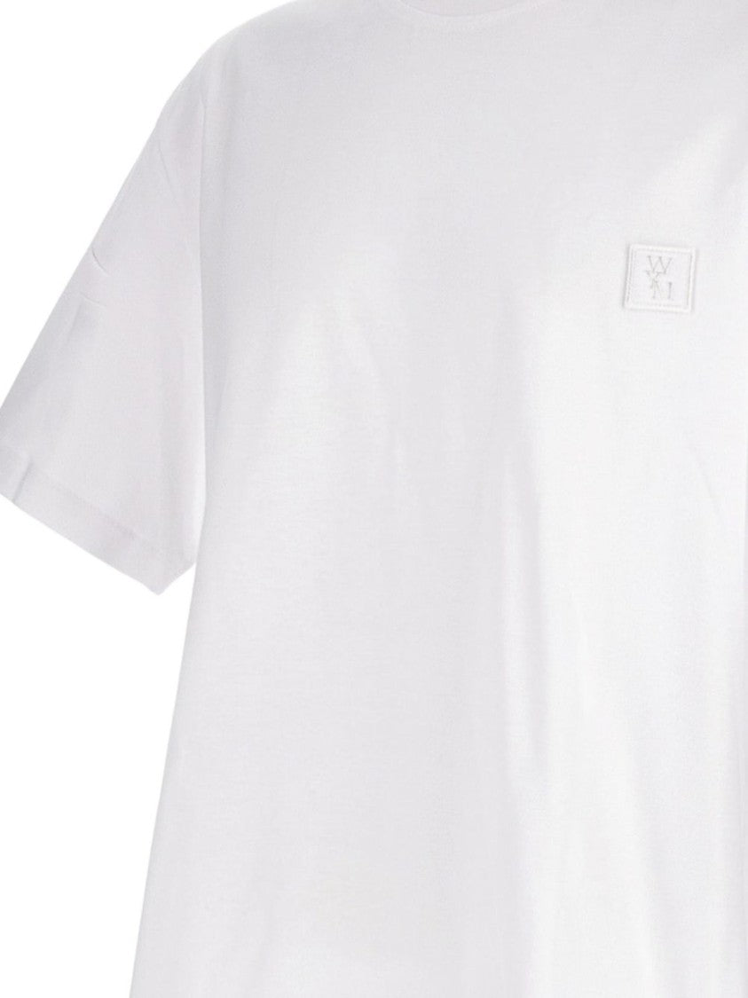 Wooyoungmi T-Shirt With Floral Print On The Back