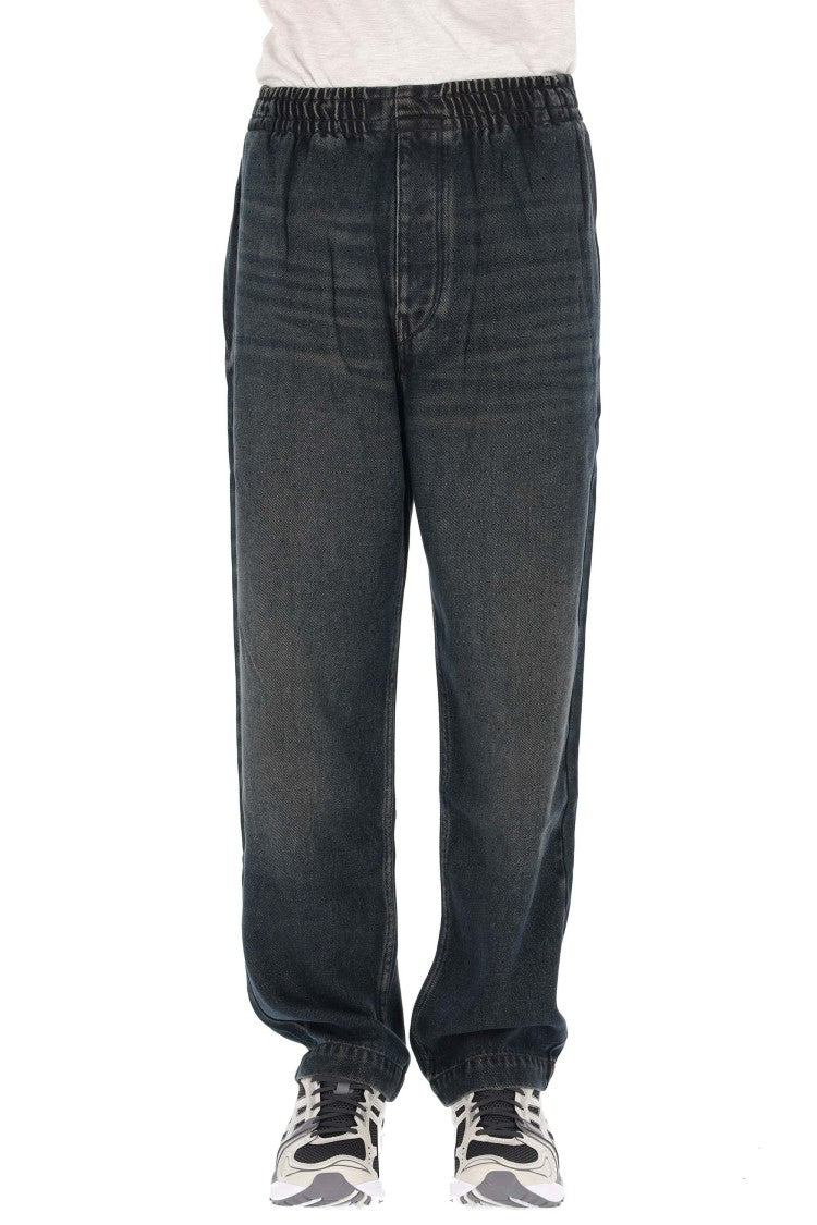 Isabel Marant Timeo Sandblasted Elasticated Waist Jeans
