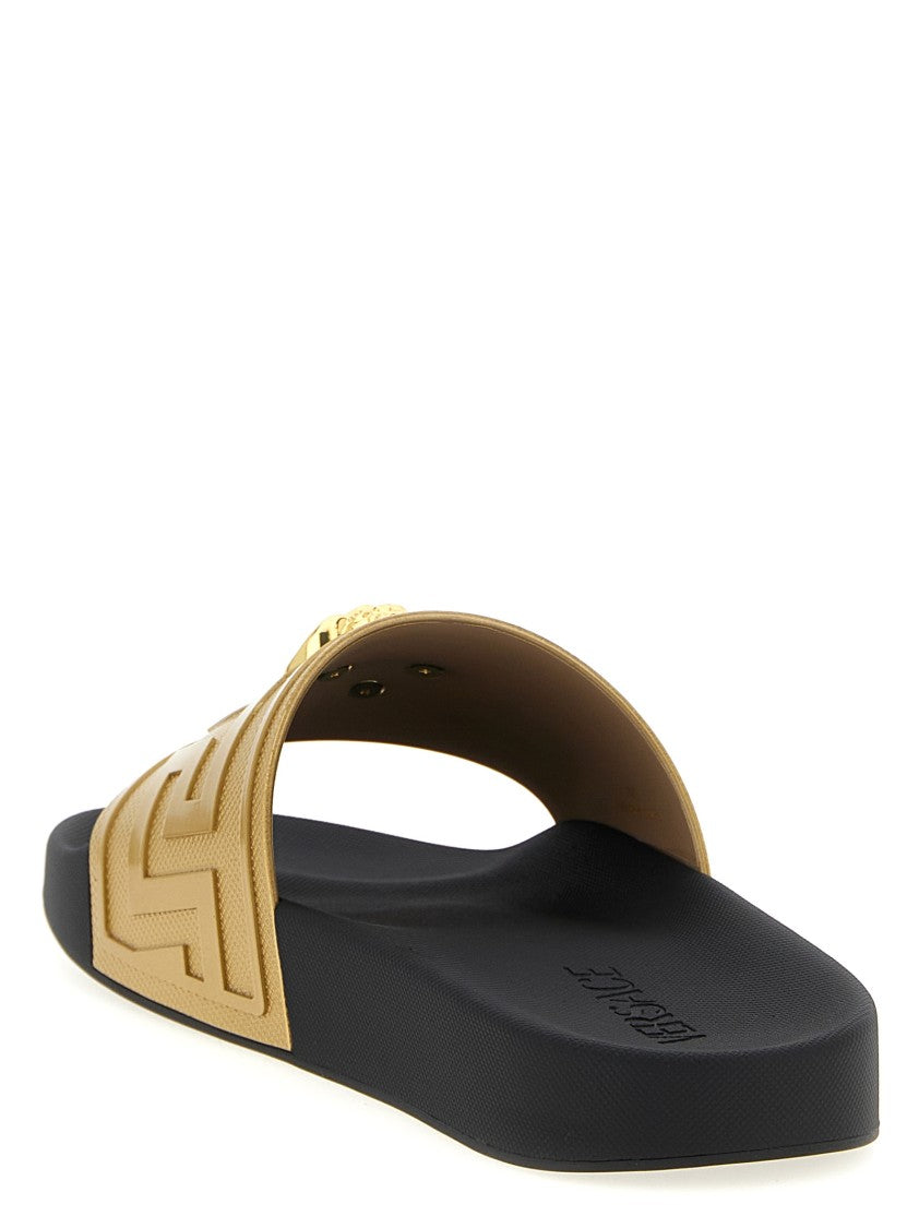 Versace 'La Medusa' Slides