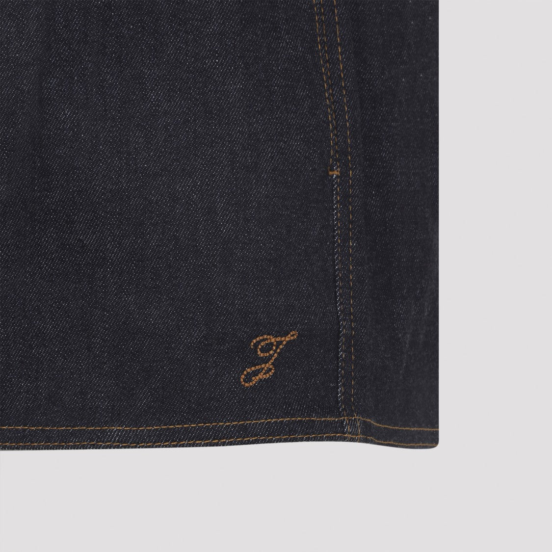 Jacquemus De-Nimes Amelo Blue Cotton Shorts