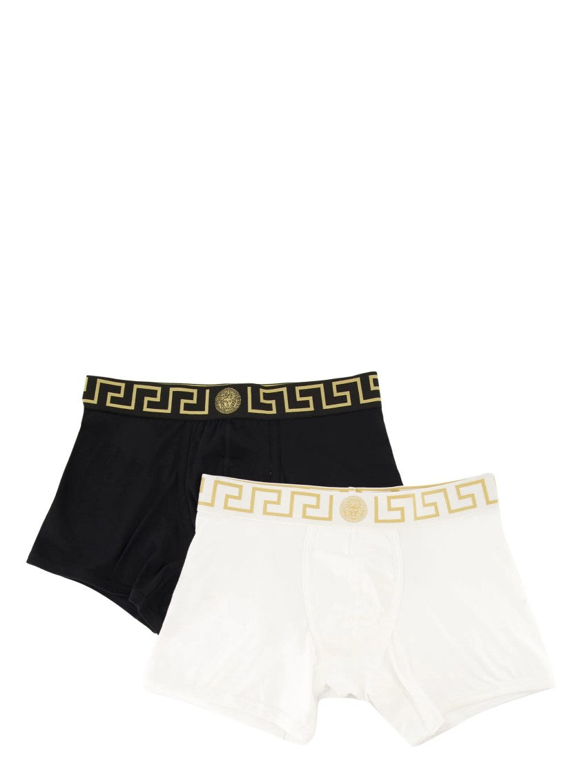 Versace Cotton-Blend Boxer Briefs