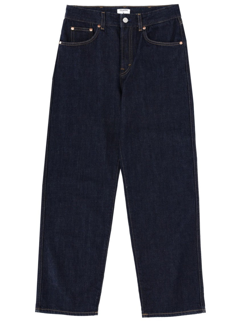 Filippa K High-Rise Dark Indigo Regular Jeans