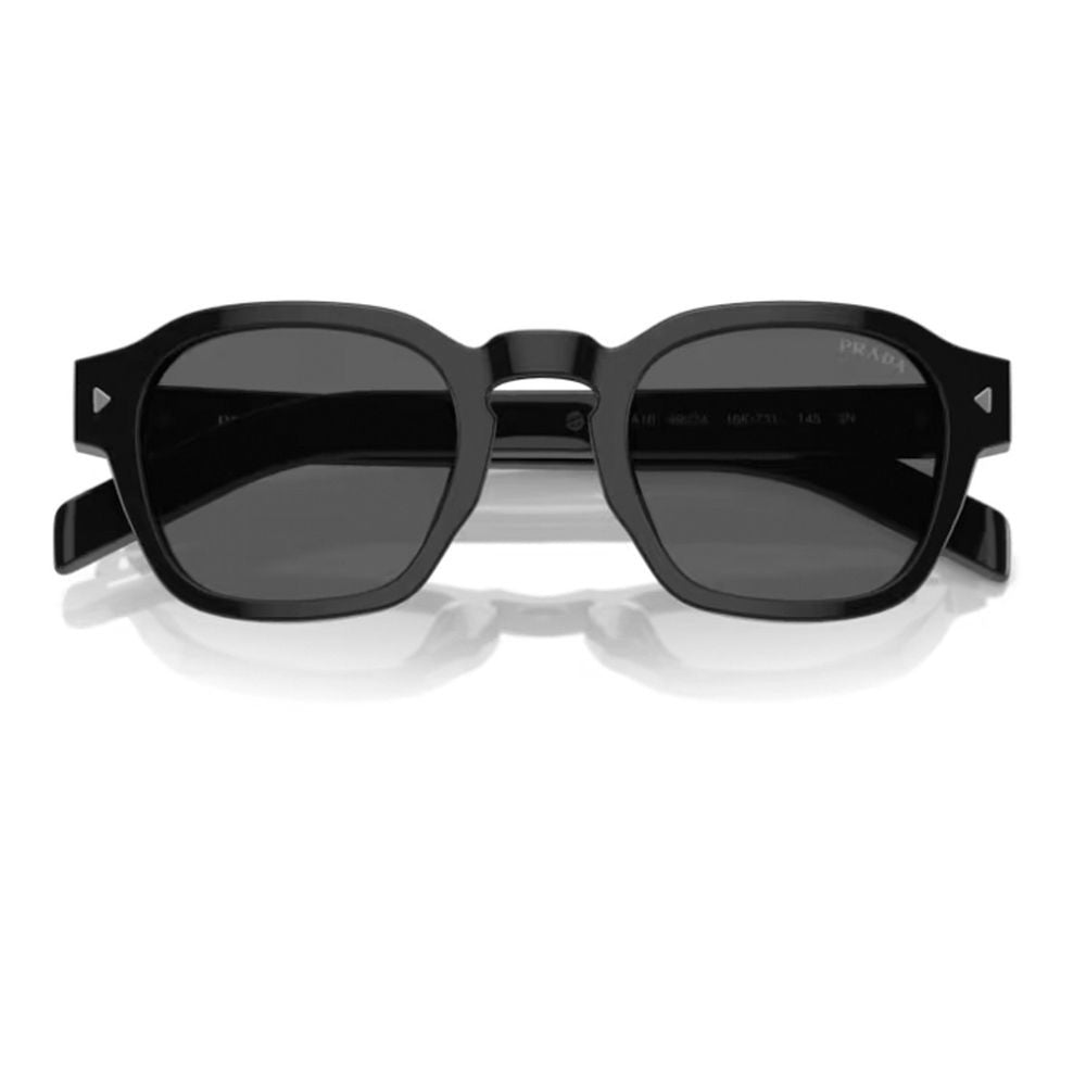 Prada Black Pra16s Phantos Acetate Sunglasses