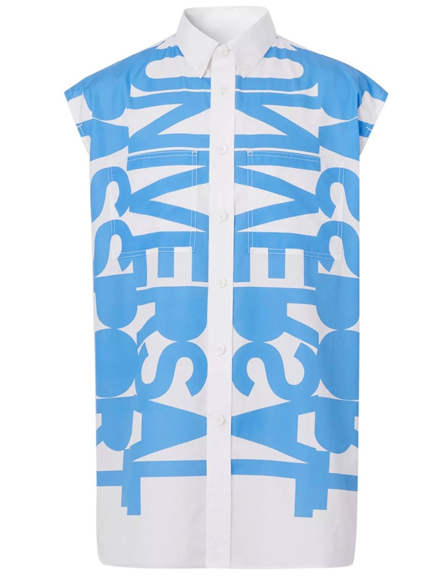 Burberry Cotton Printed Shirt