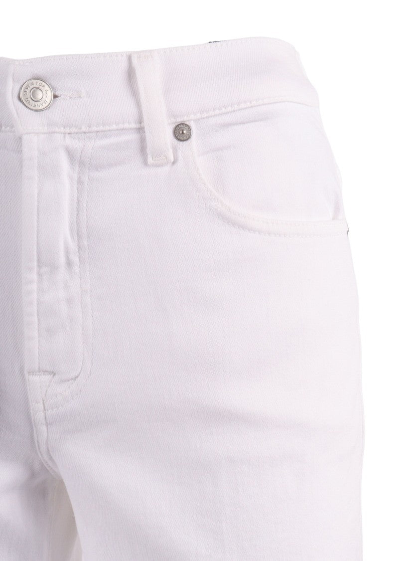 7 For All Mankind Stovepipe Straight Leg Jeans