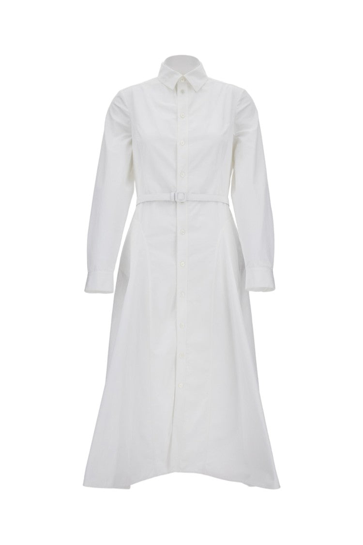 Ralph Lauren Collection Safford Day Dress With Waist Strap