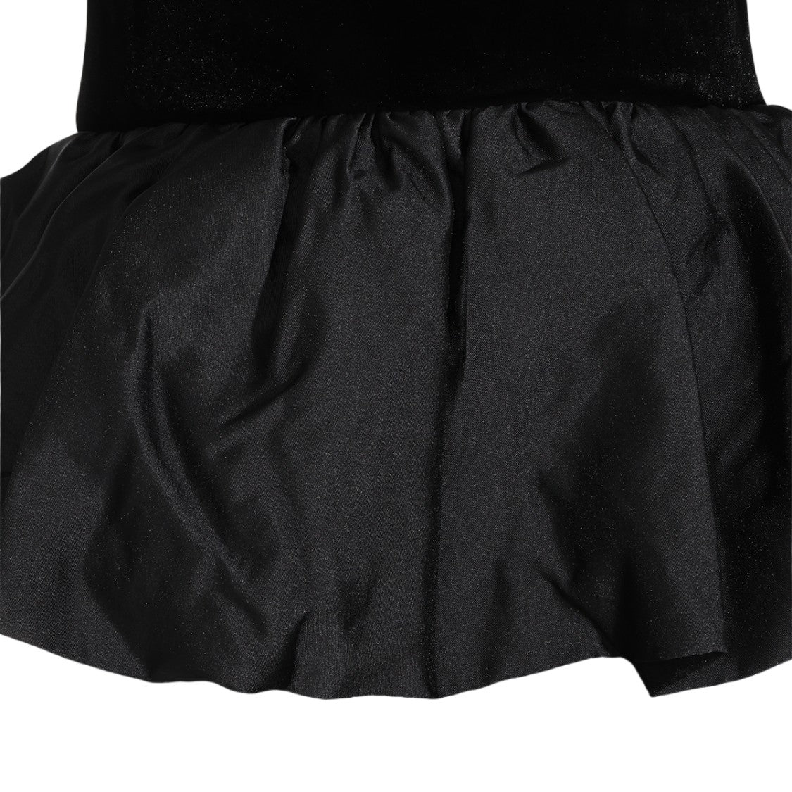 Self-Portrait Fitted Square Neck Puffed Sleeve Midi Dress
