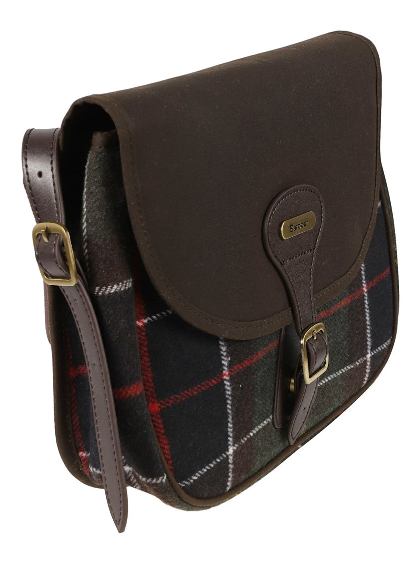 Barbour Cromarty Tartan Wool Blend Shoulder Bag