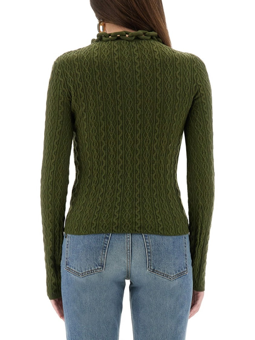 Rabanne Refined Wool-Cashmere Blend Knitwear