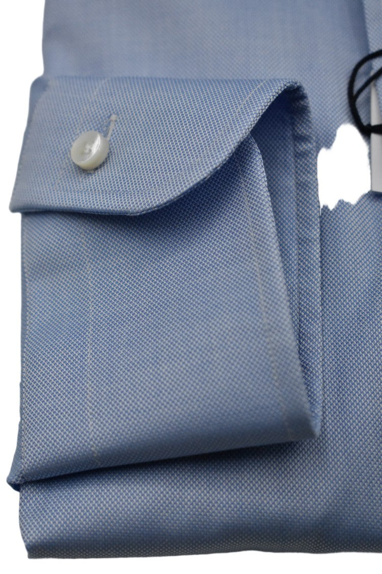 Barba Blue Soft Luxurious Cotton Classic Shirt
