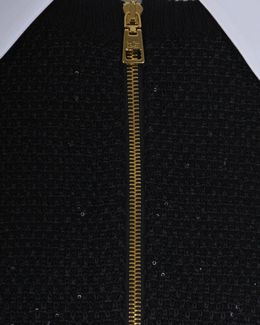 Elisabetta Franchi Black Elegant Jumpsuit