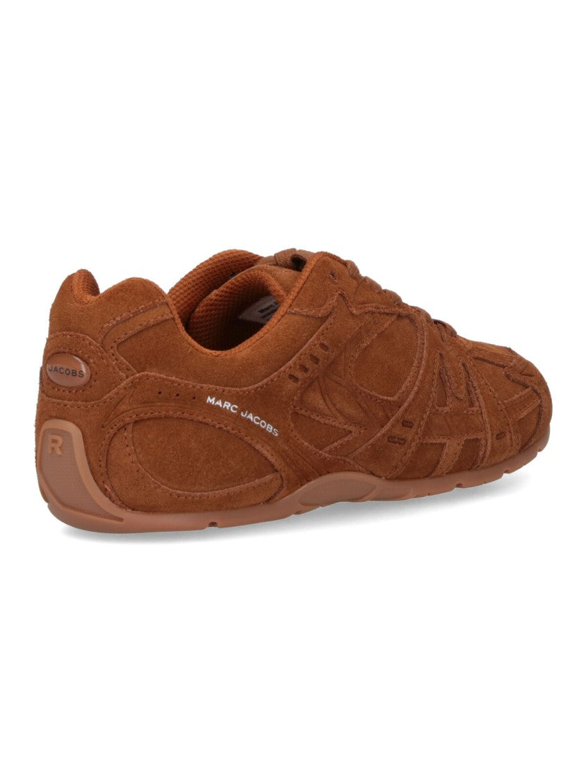 Marc Jacobs The Suede 72 Spring Sneakers – Brown