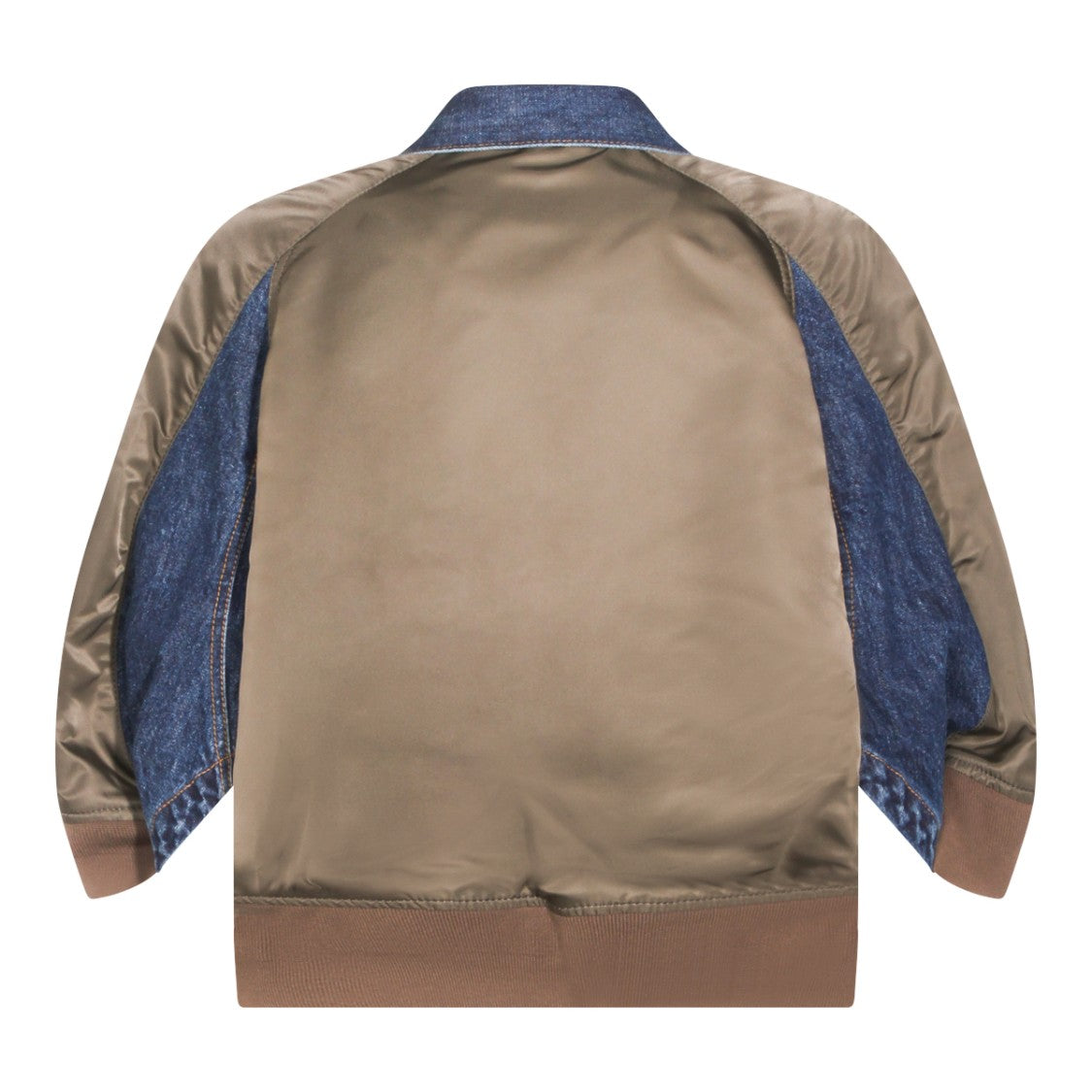 Sacai Layered Neutrals Jacket With Innovative Design