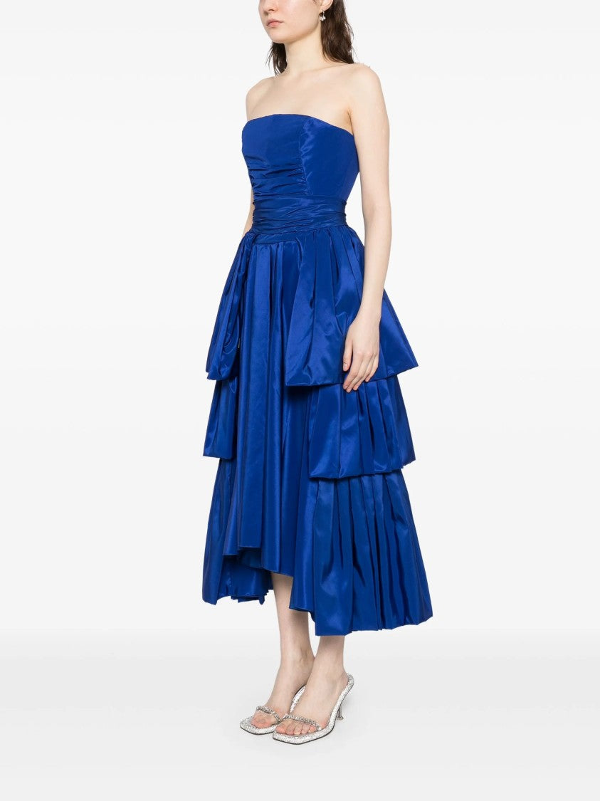 Saiid Kobeisy Strapless Taffeta Dress