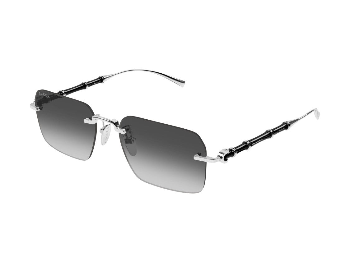 Gucci Gg2154s Bamboo Rimless Square Sunglasses