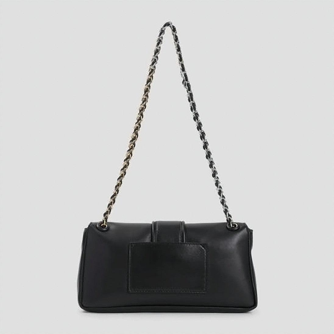 Jacquemus Rectangular Lambskin Shoulder Bag With Chain Strap